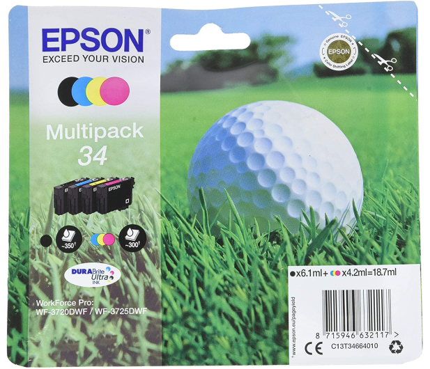 Epson T3466 CMYK (C13T3466402) - 401008 - zdjęcie